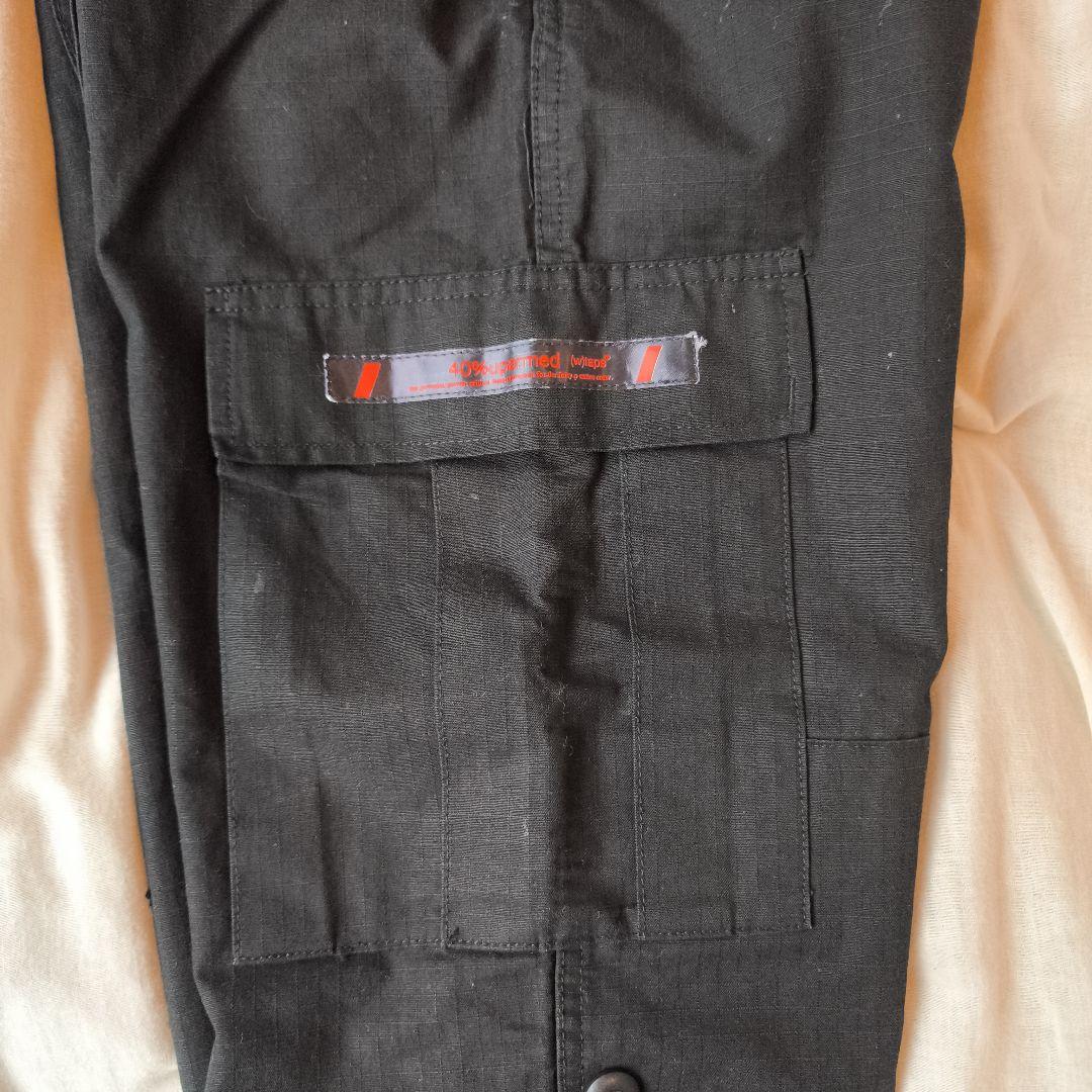 WTAPS ダブルタップス 黒 カーゴパンツ BLACK ブラック S 美品