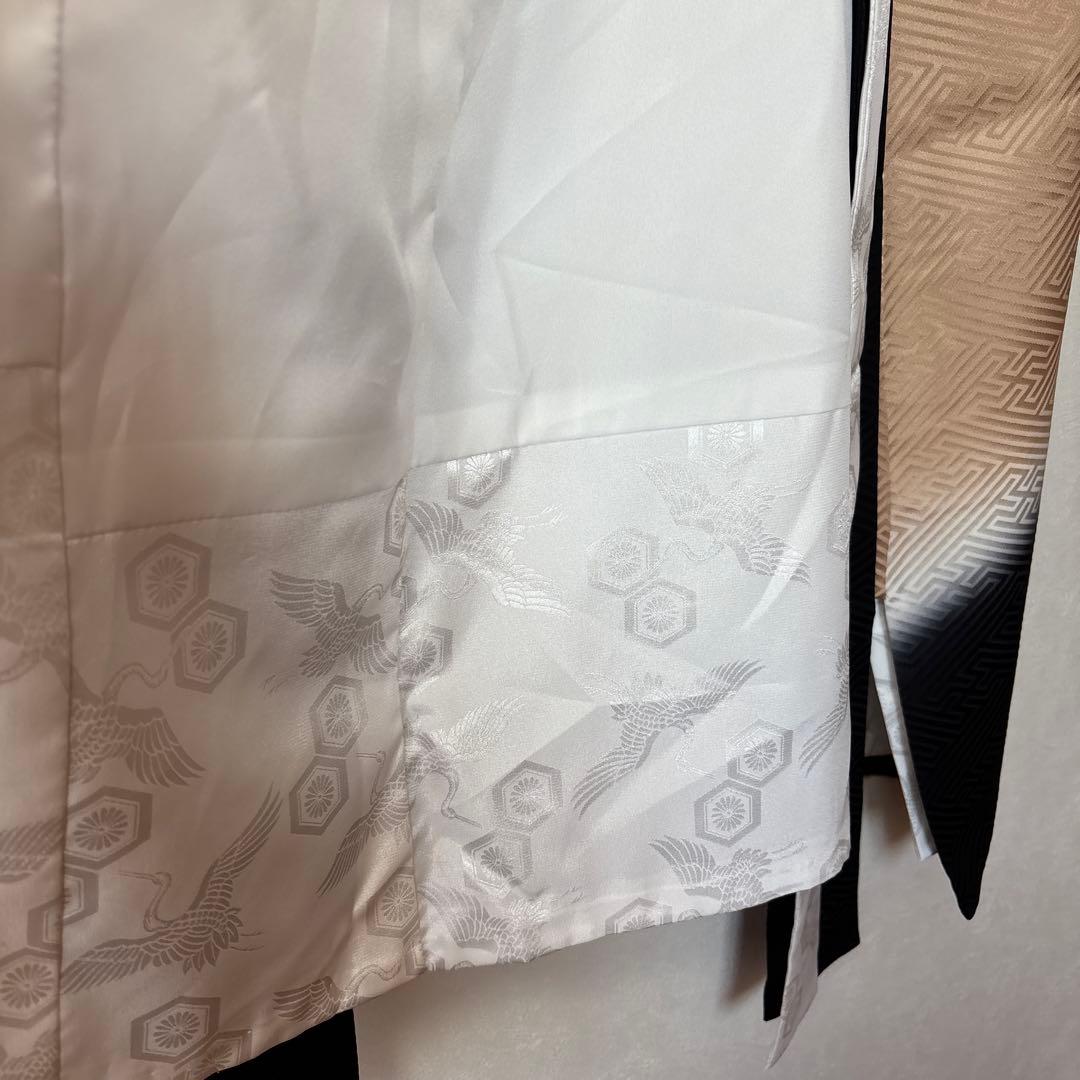 ケ*ケ様 七五三　お宮参り　掛け着　鷹 刺繍　長襦袢