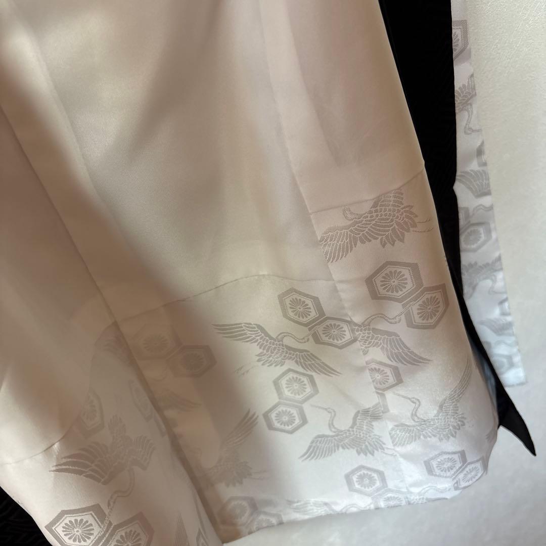 ケ*ケ様 七五三　お宮参り　掛け着　鷹 刺繍　長襦袢