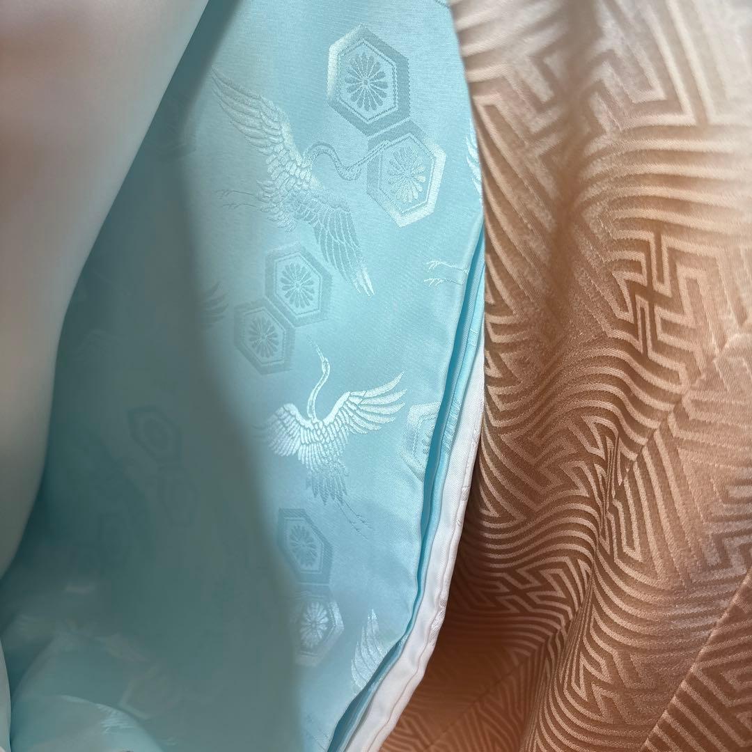 ケ*ケ様 七五三　お宮参り　掛け着　鷹 刺繍　長襦袢