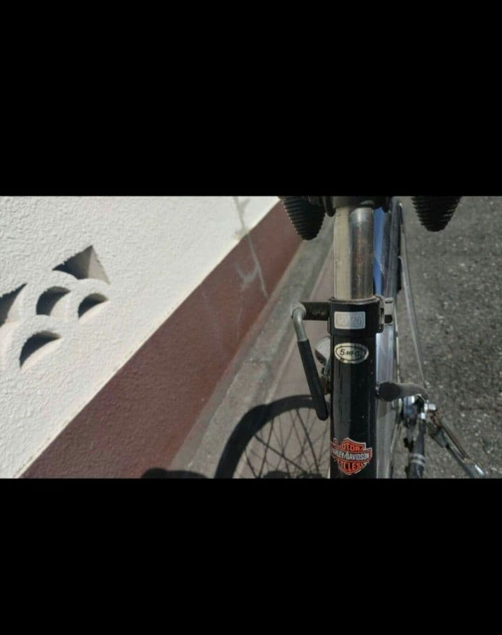 ハーレーダビットソン自転車　ブラック　レア　ヴィンテージ
