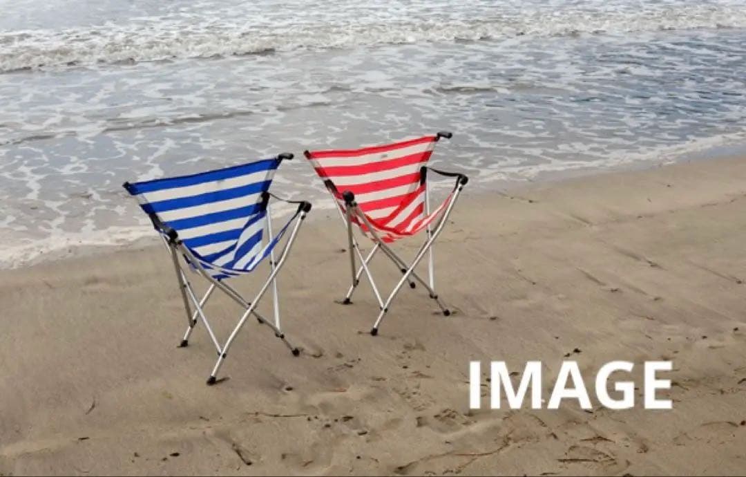 【新同美品✨最終価格】廃盤レア⭐️ A＆F ヴァガボンドチェア　青ストライプ