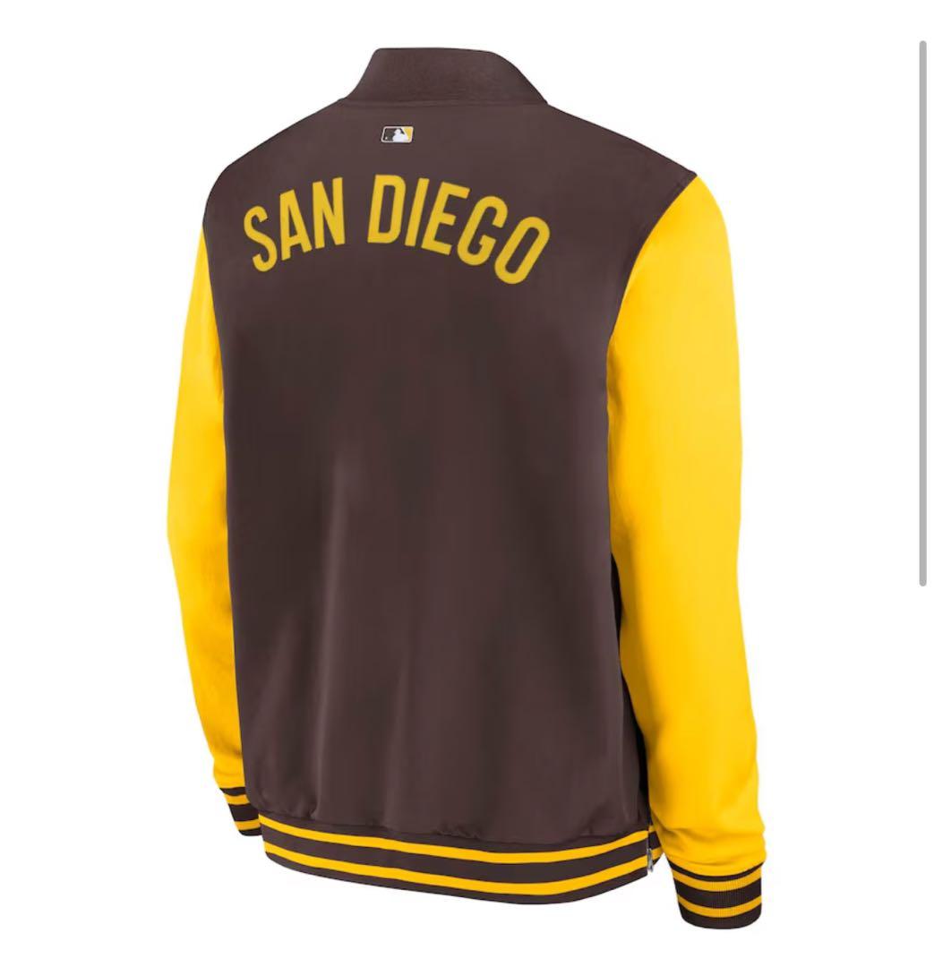 ナイキ サンディエゴパドレス ボンバージャケット サイズL 新品タグ付