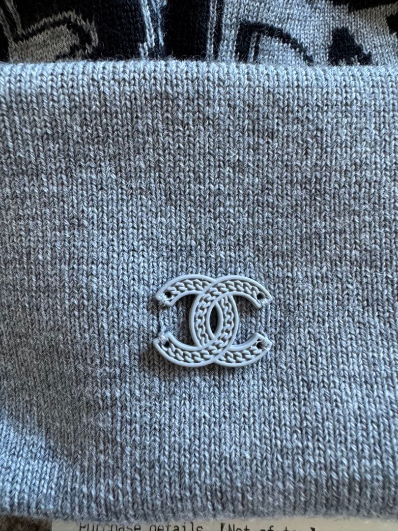 CHANEL メティエダールコレクション　ニット帽