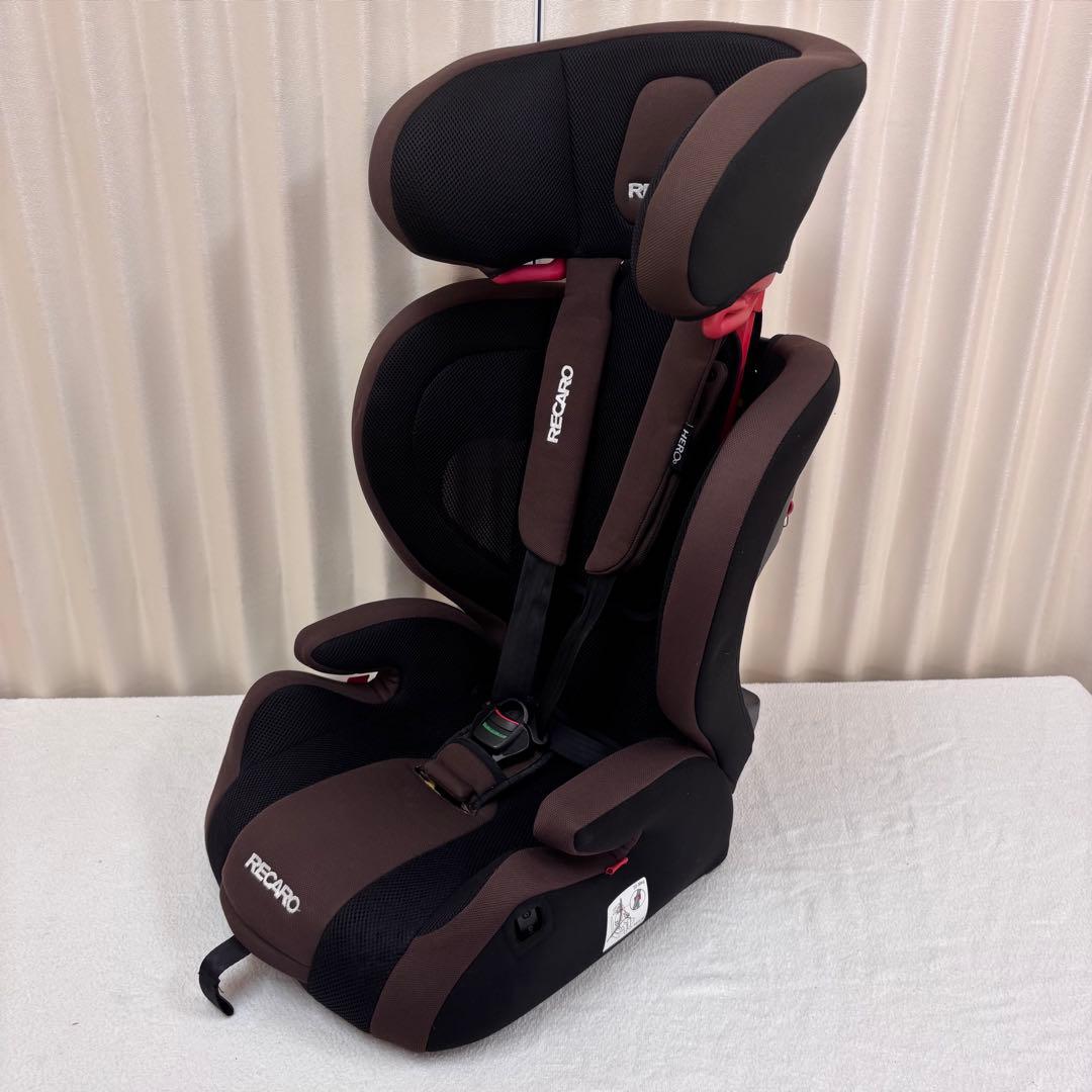 クリーニング済☆綺麗☆　1～12才　レカロ　RECARO　スタートJ1　ブラウン