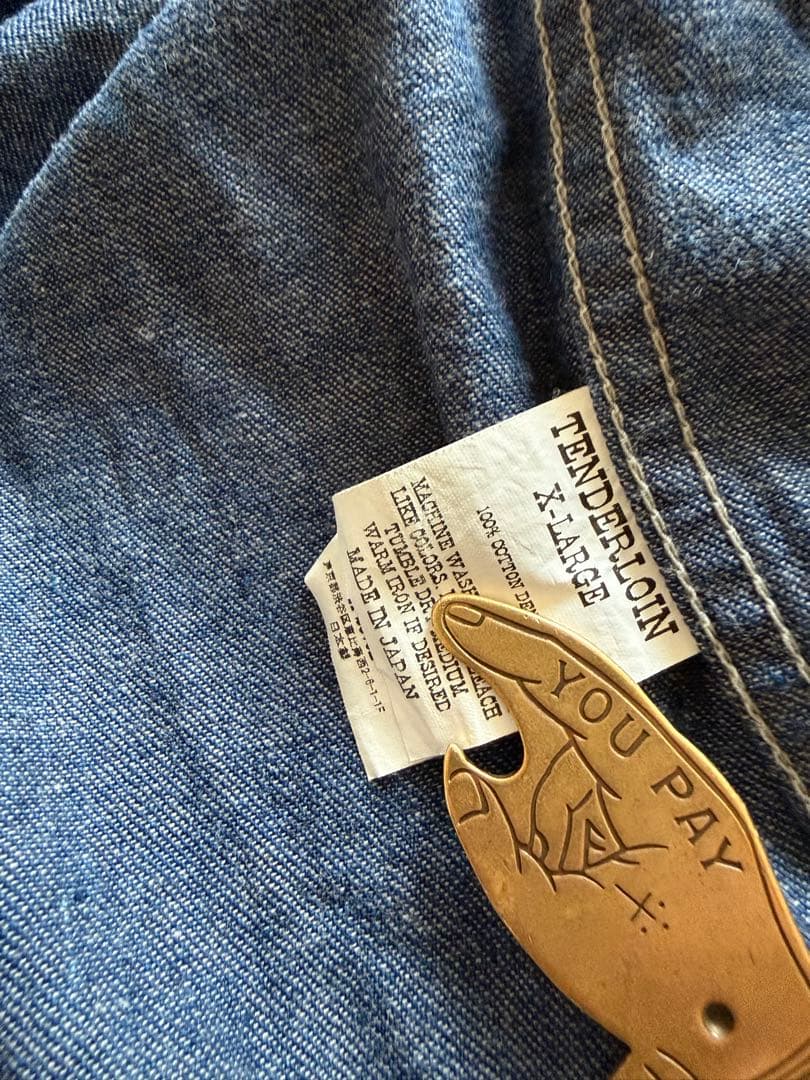 ジャケット・アウター TENDERLOIN DENIM MA-1