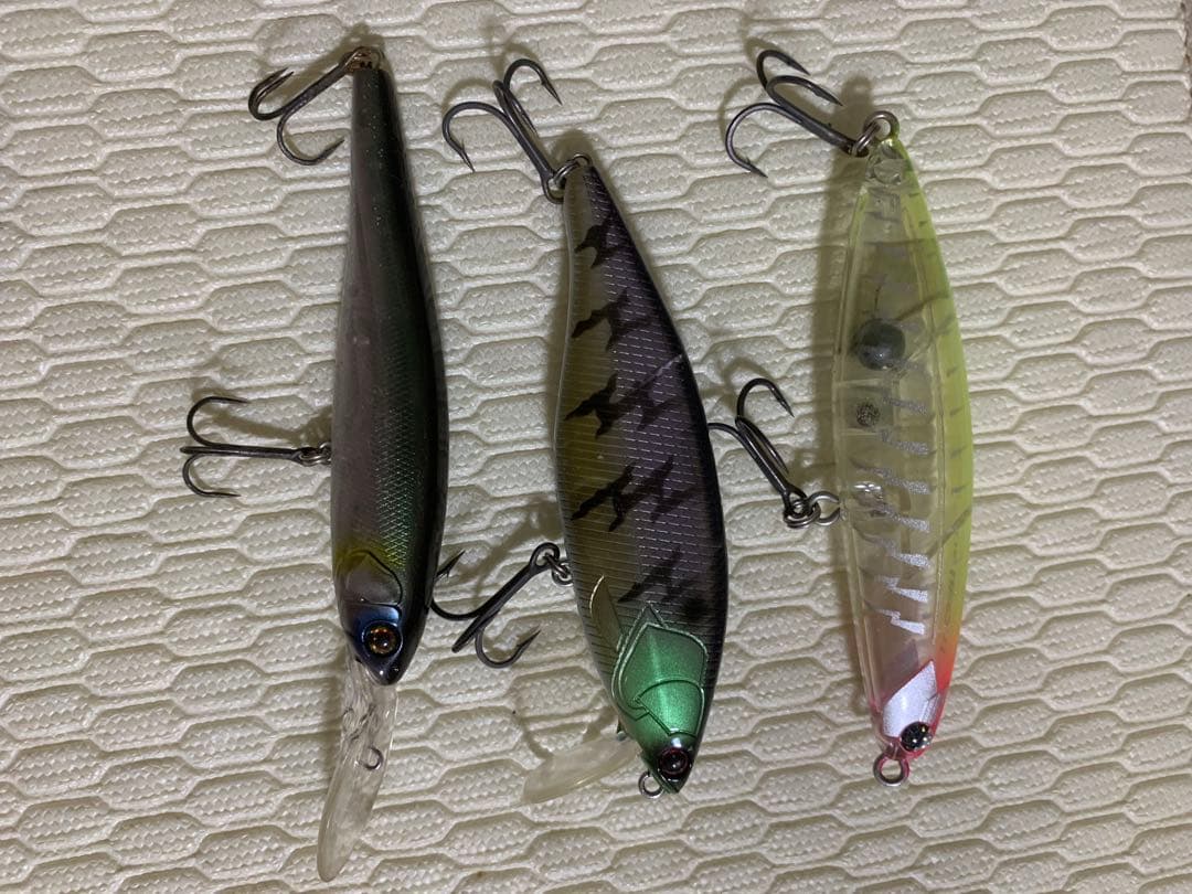 バス釣り引退セット ハードルアー ヤマトクローラー ギルロイドJr