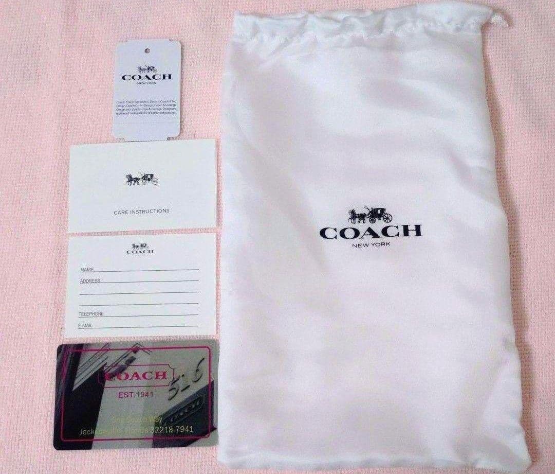 ☆新品未使用❀COACH 長財布❀ピンク★　　　★アウトレットCW778★②