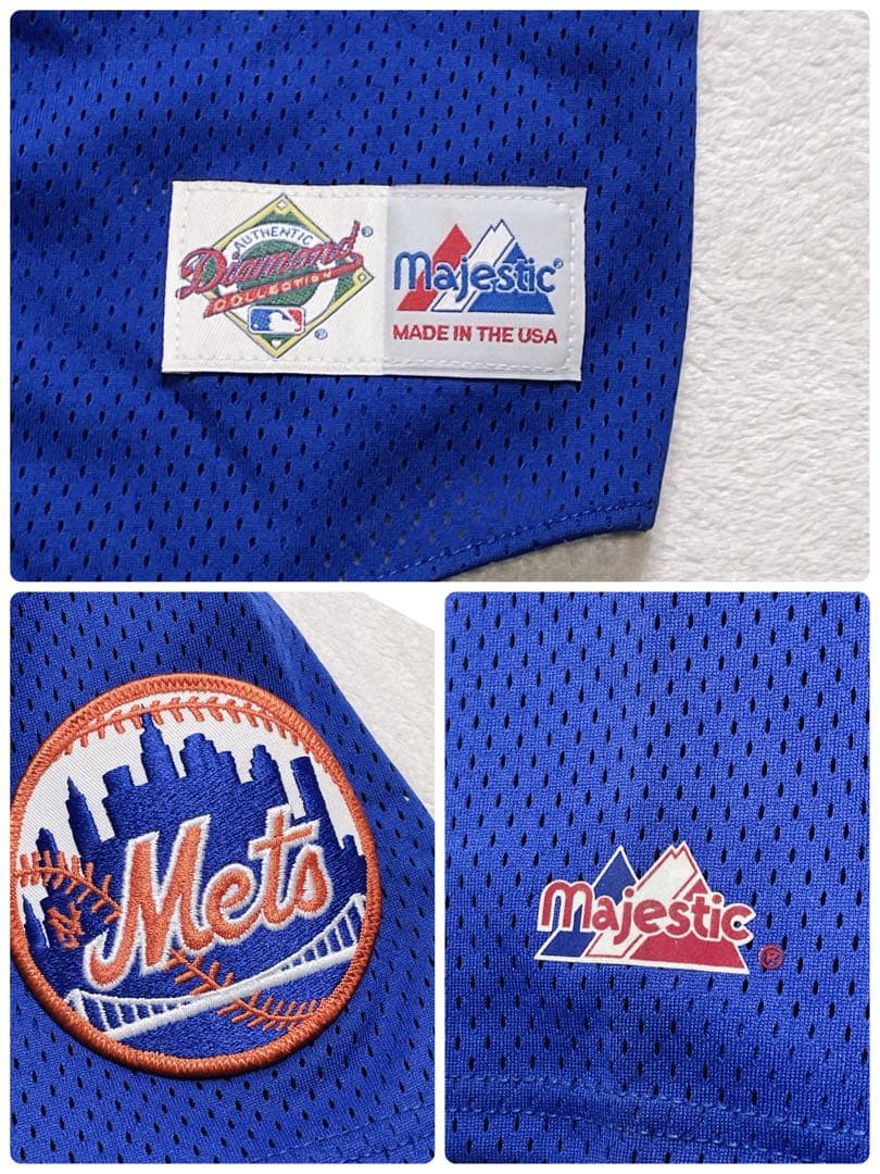 希少　USA製　NYメッツ　ユニフォーム　吉井監督　21