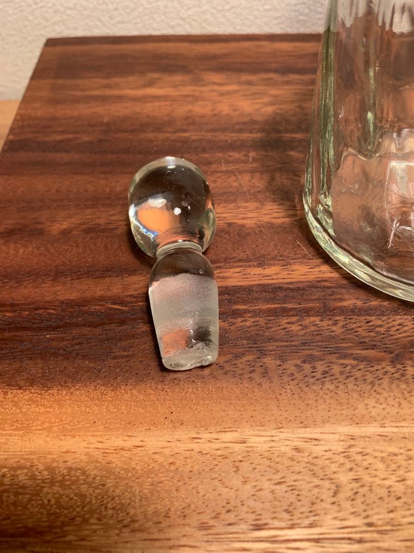 倉敷ガラス 小谷眞三 栓付きモール瓶 民藝 横山秀樹