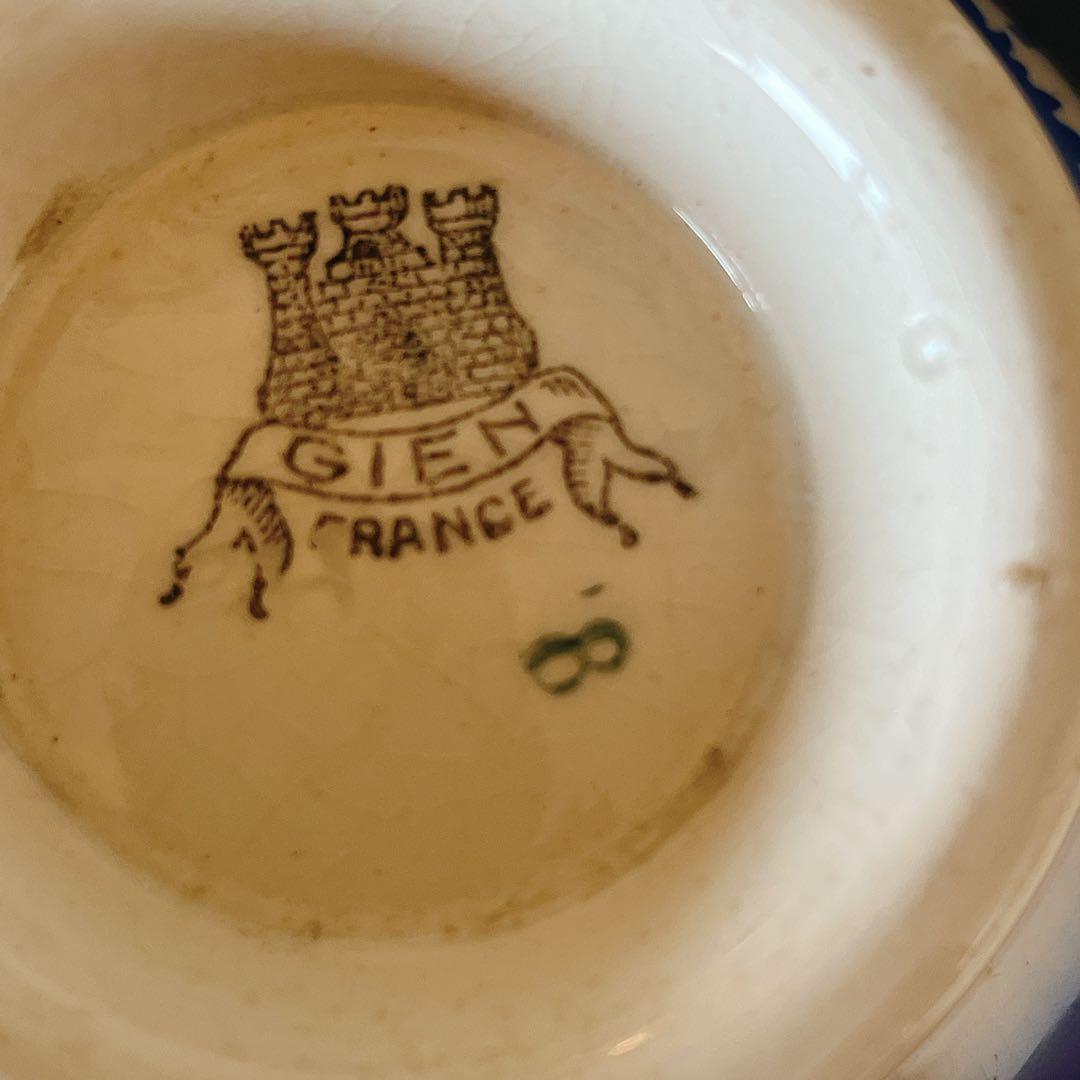 ジアンgien 可愛いスナフキン？笑のカフェオレボウル 美術品