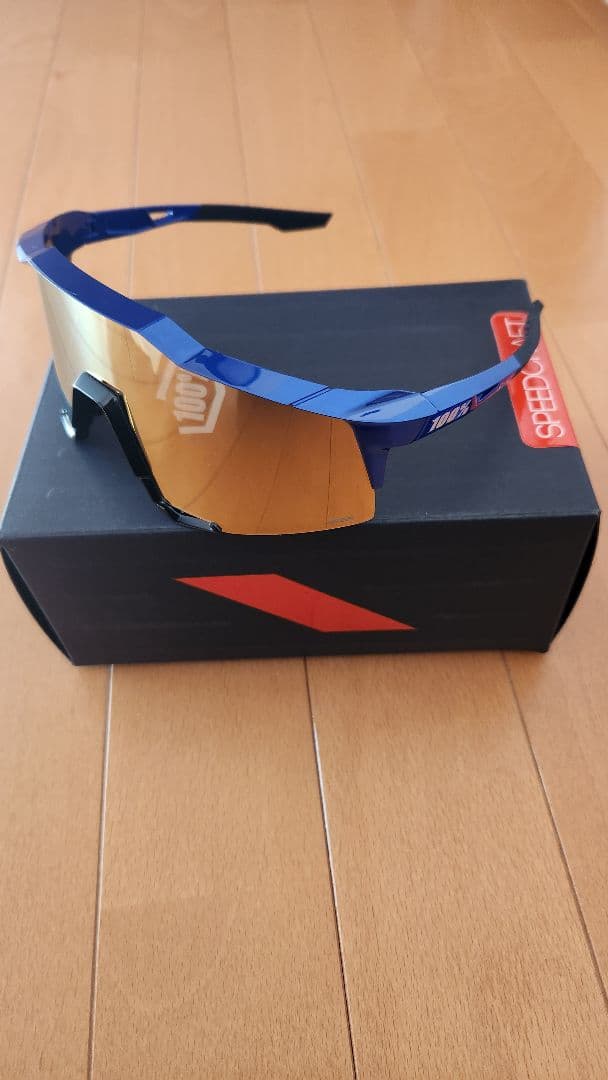 100％ サングラス スピードクラフト Gloss Cobalt Blue