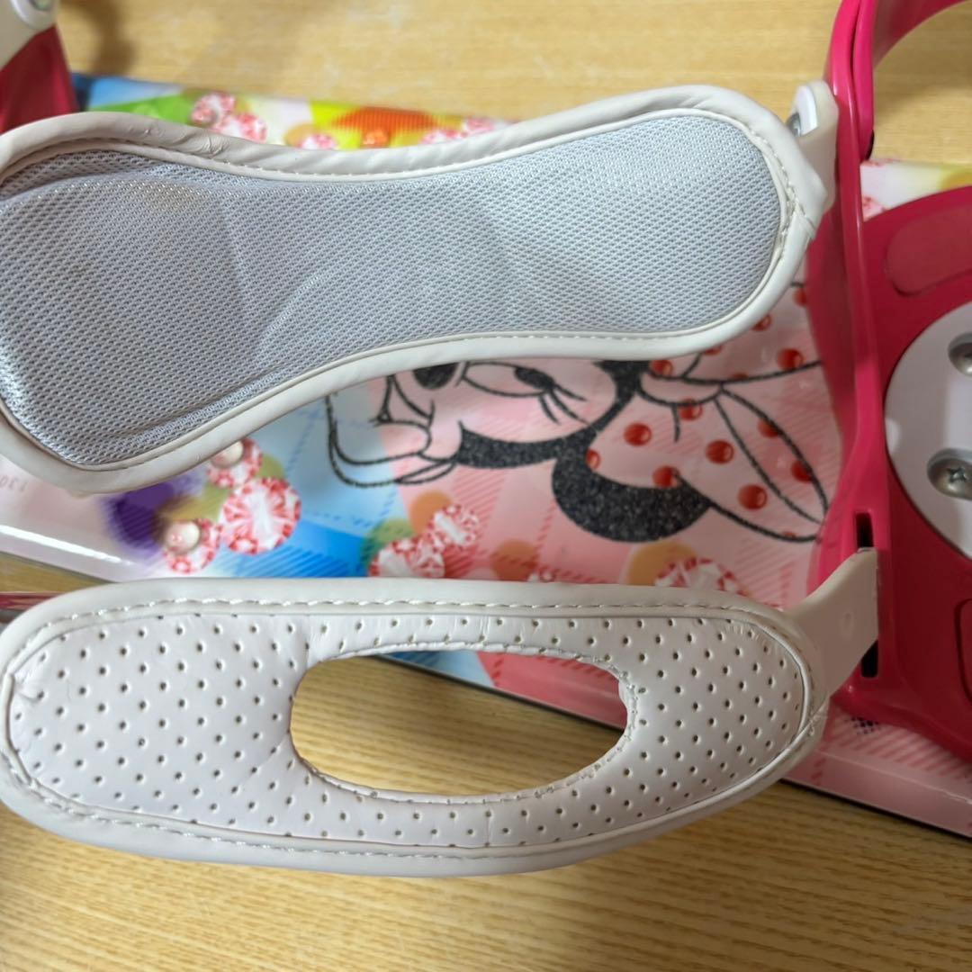 美品　ミニーマウス　IGNIO ガールズスノーボード　3点セット　130cm