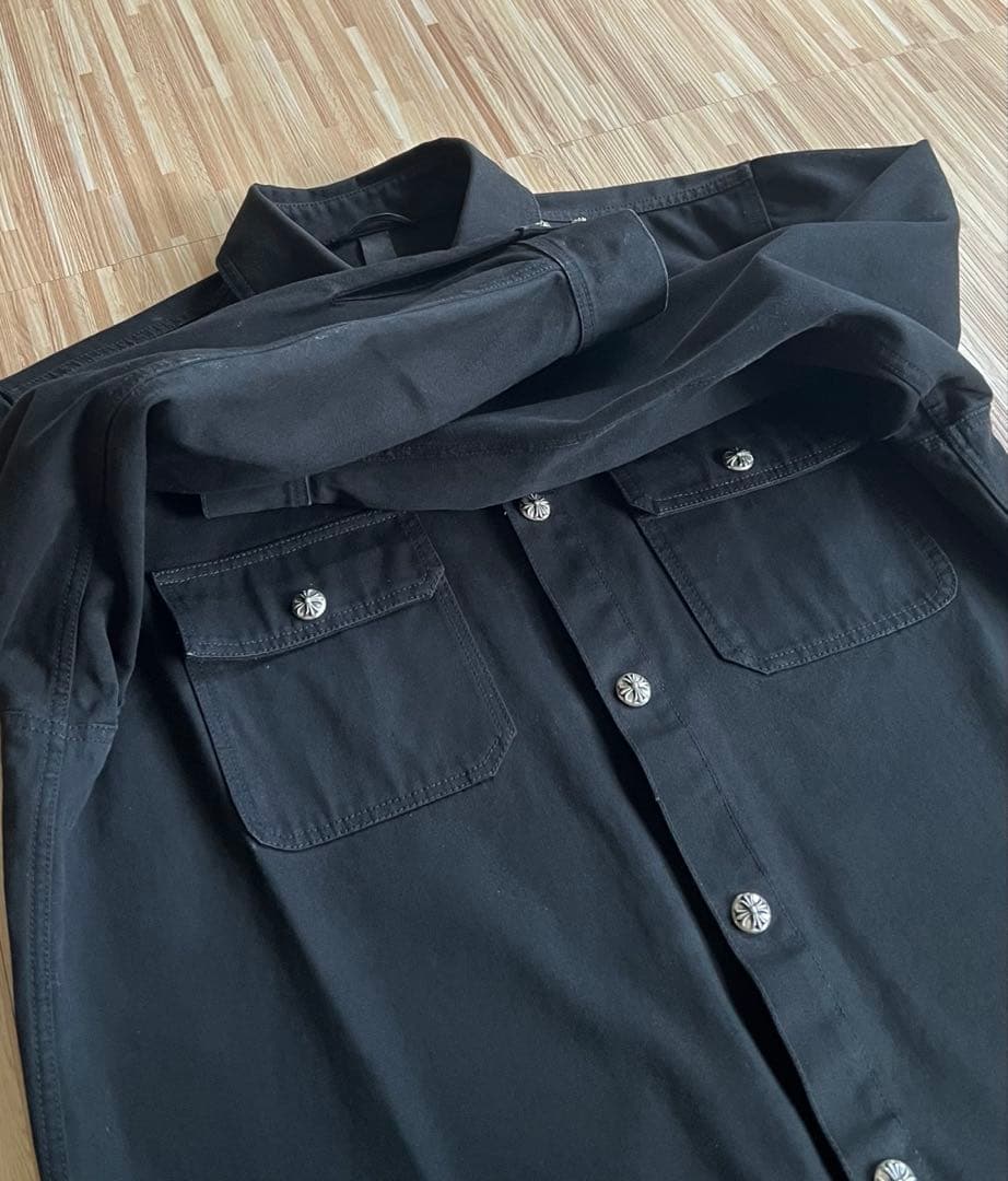 正規品サイズXL クロムハーツ WORK DOG黒 美品