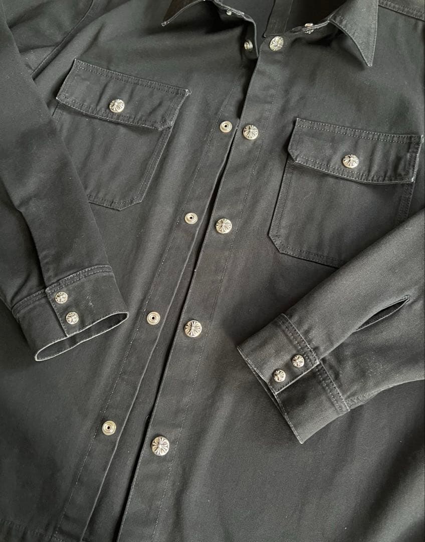 正規品サイズXL クロムハーツ WORK DOG黒 美品