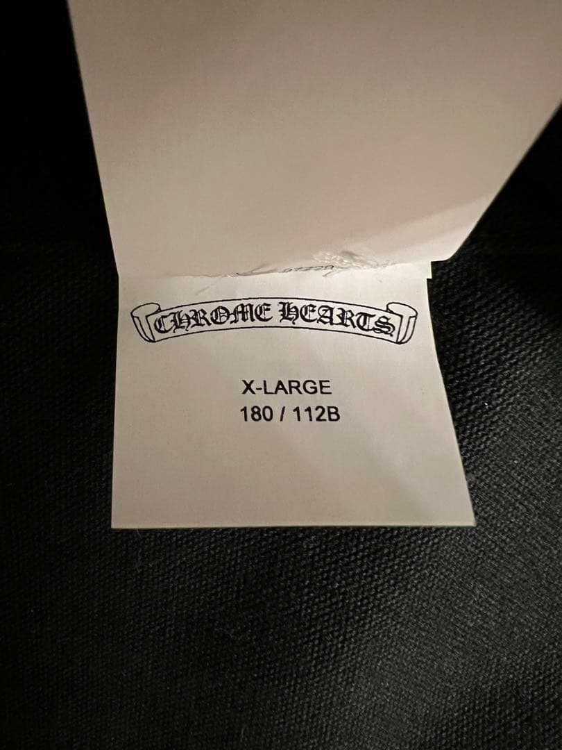 正規品サイズXL クロムハーツ WORK DOG黒 美品