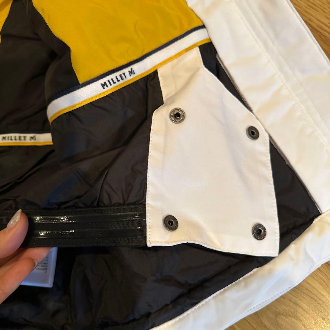 2023年ミレースキー用ジャケット Mサイズ ネイビー/ホワイト - メルカリ