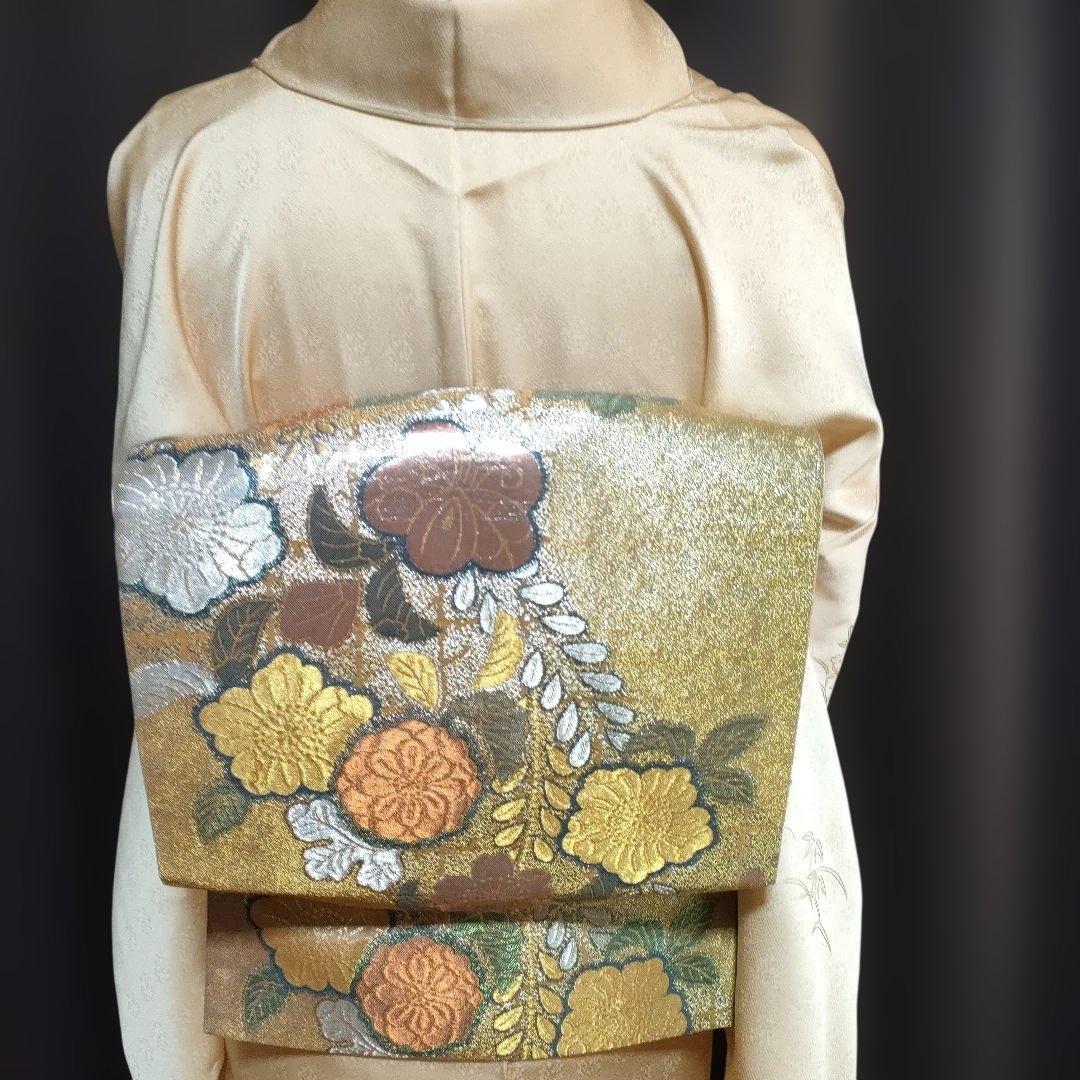 訪問着フルセット 刺繍 しつけ糸付き