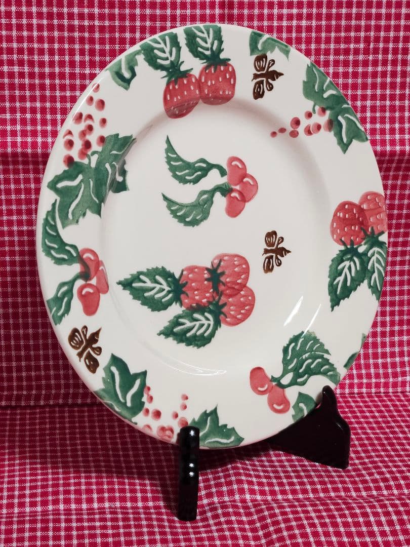 希少 エマブリッジウォーター ストロベリー チェリー 22cm プレート 皿