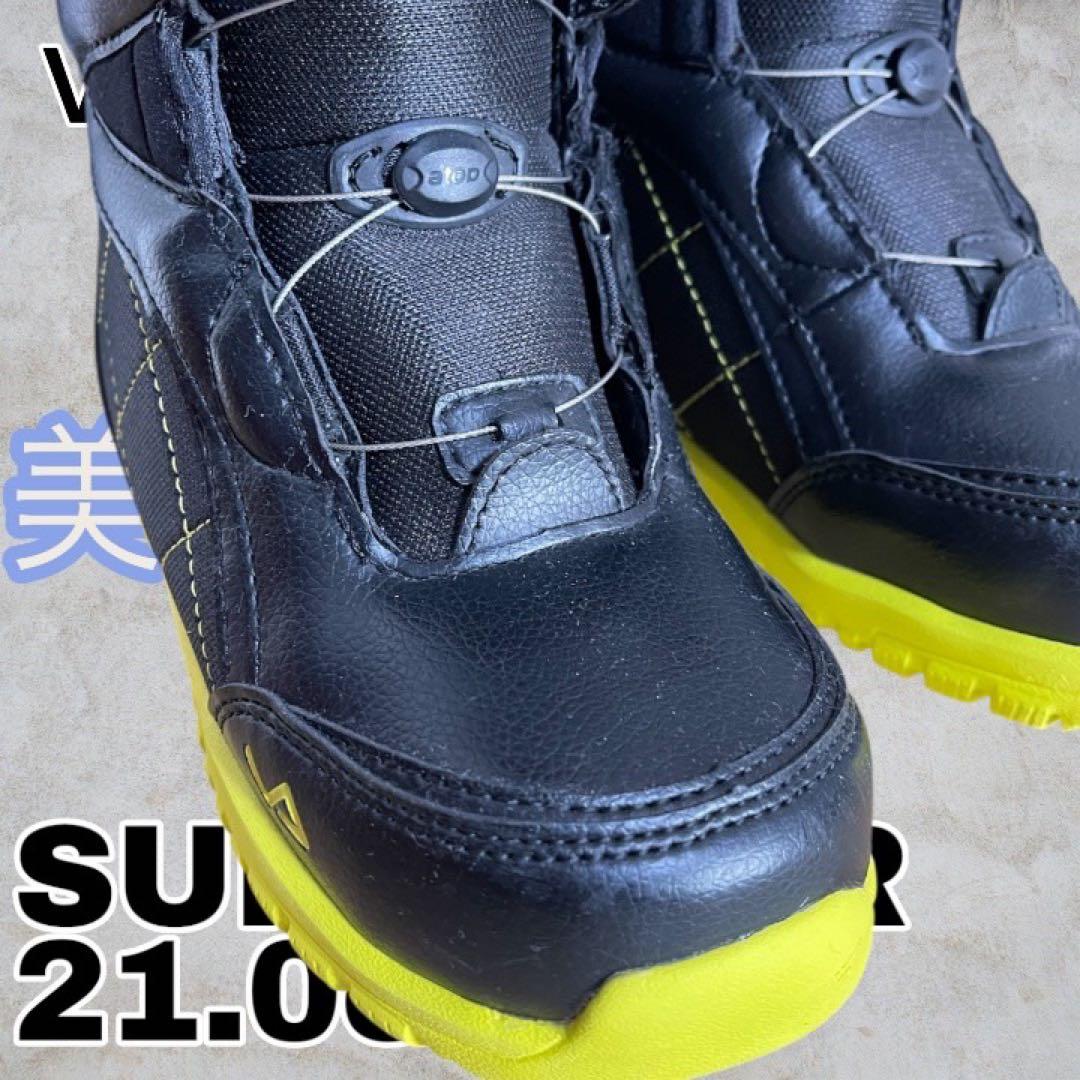 美品VISION PEAKS スノーボードブーツ 21.0cm