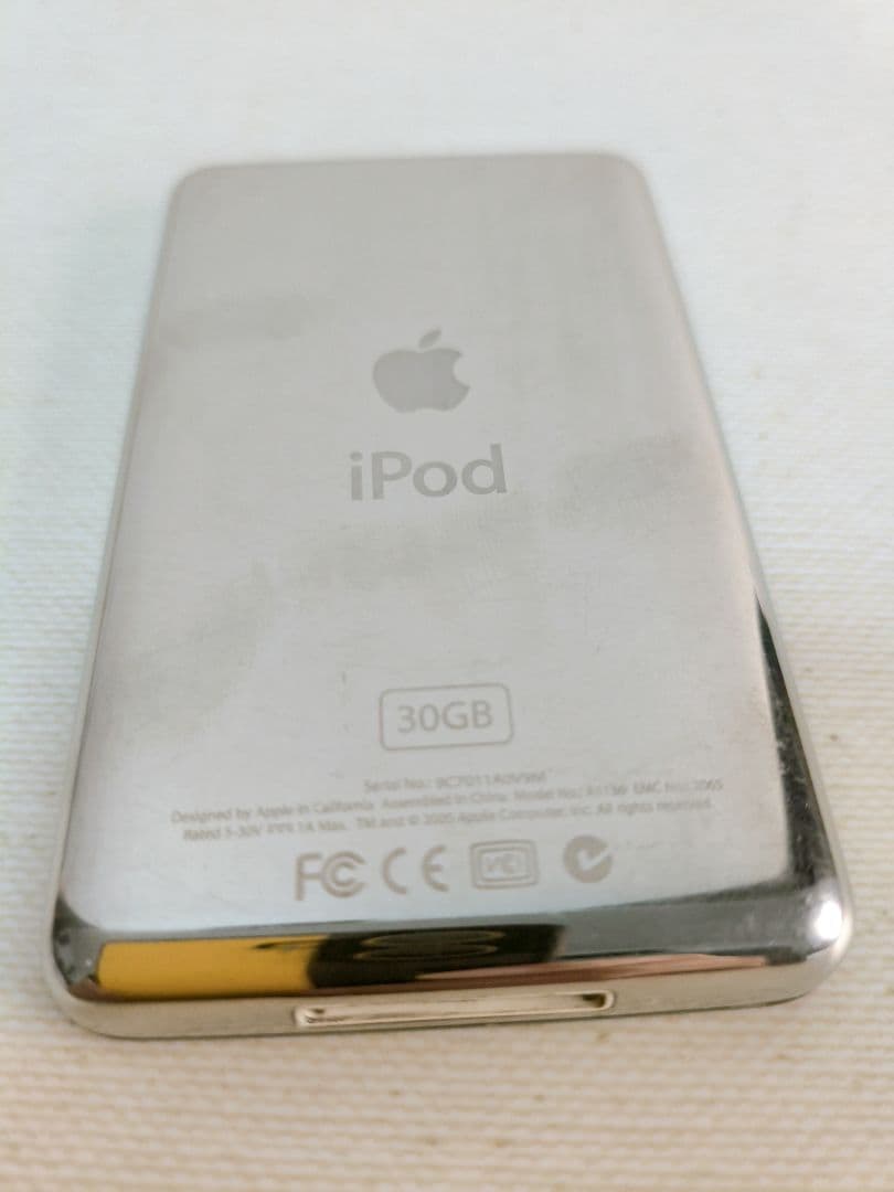 iPod classic 30GB 動作確認済み