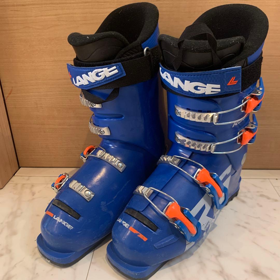 LANGE RSJ 60 スキーブーツ 子ども用 青　24.5センチ