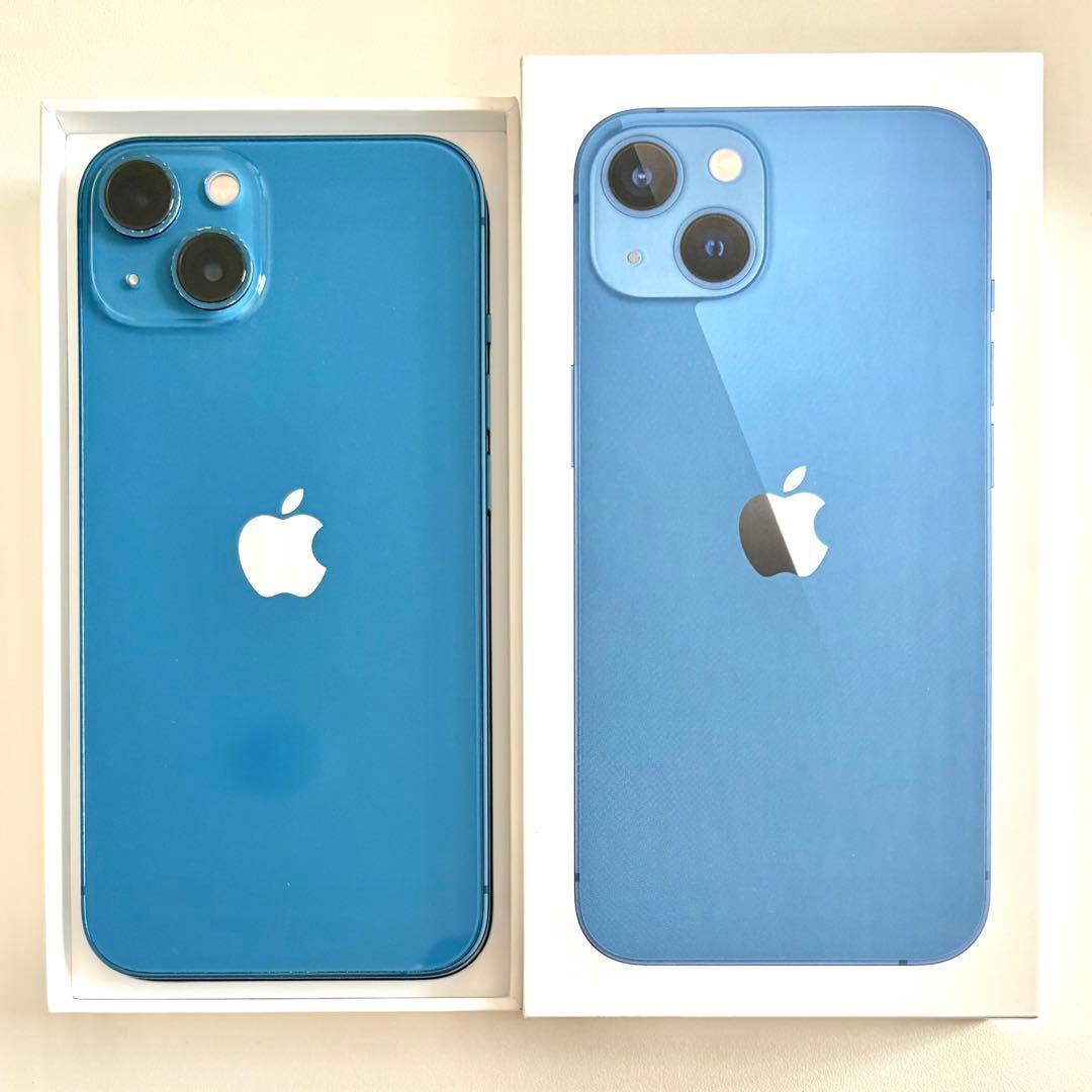Apple iPhone 13 ブルー 128GB - メルカリ
