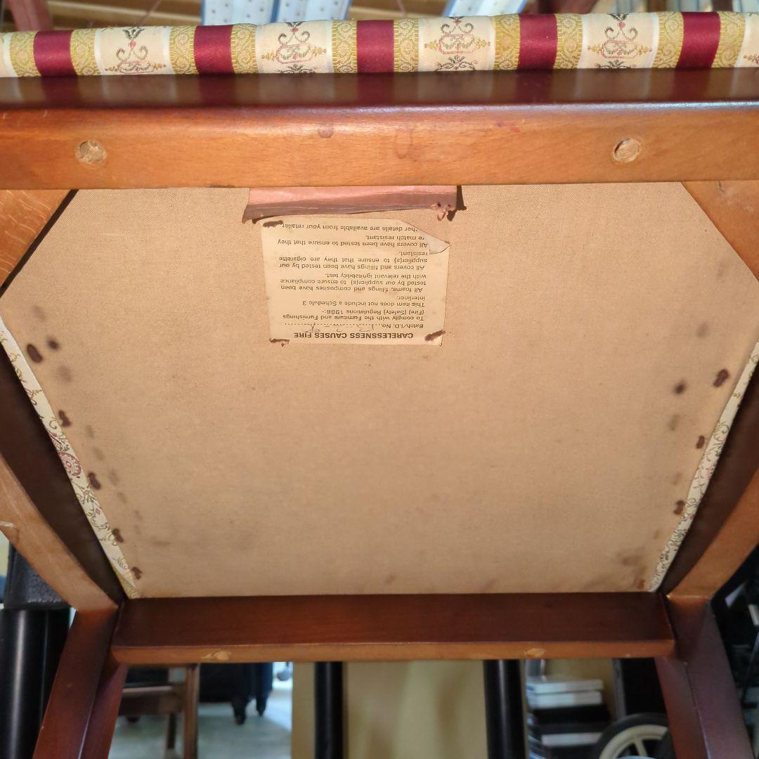 2脚セット　イギリス ヴィンテージ家具 ダイニングチェア 椅子①