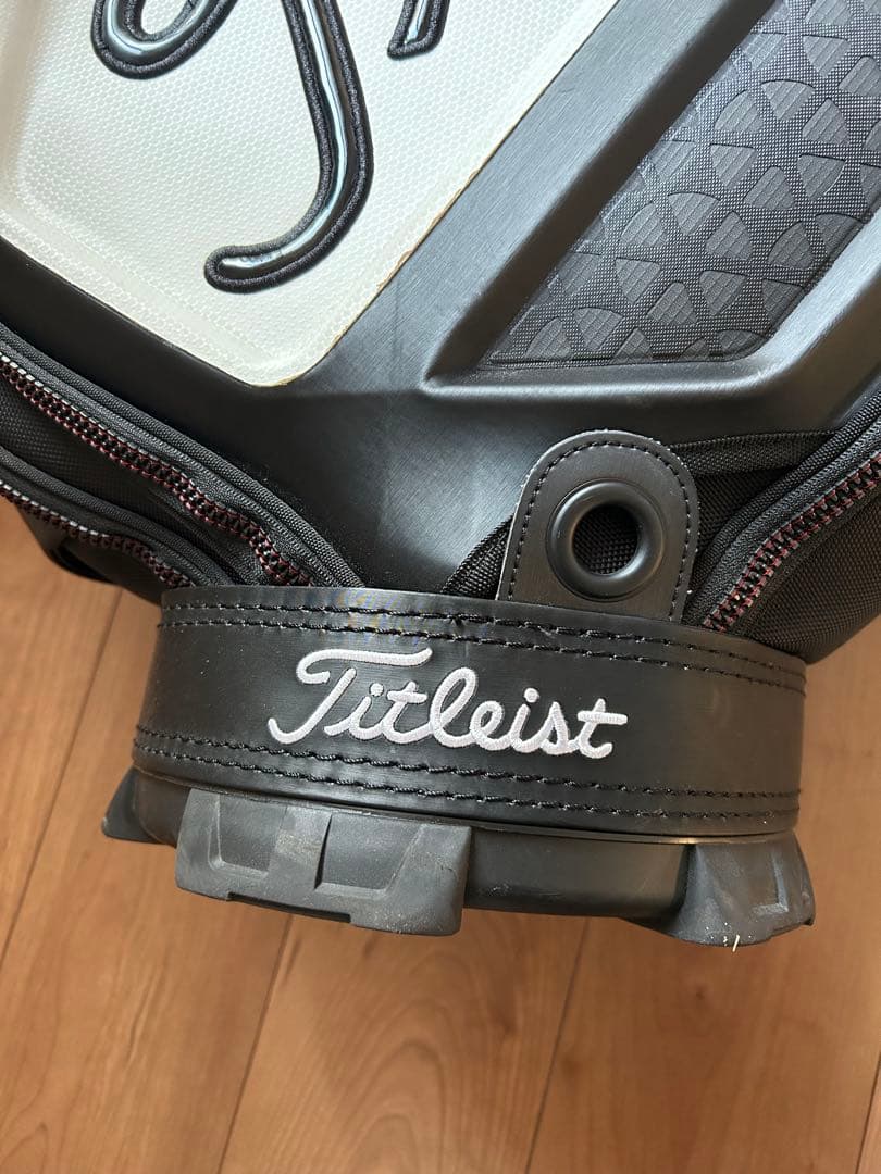 タイトリスト キャディバッグ ツアーモデル TB7SF9 黒赤