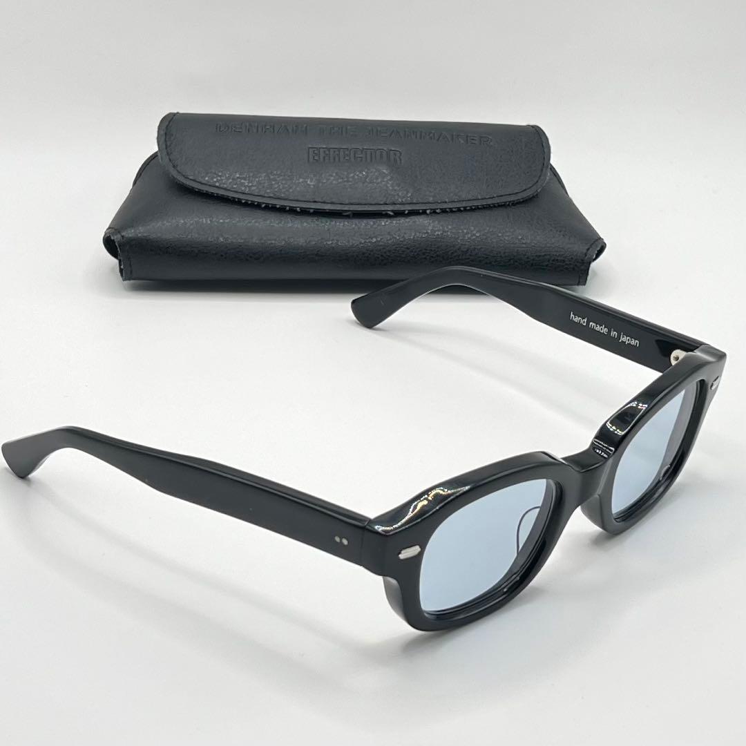EFFECTOR border （ボーダー）　ブラックフレームブルー系新品レンズ