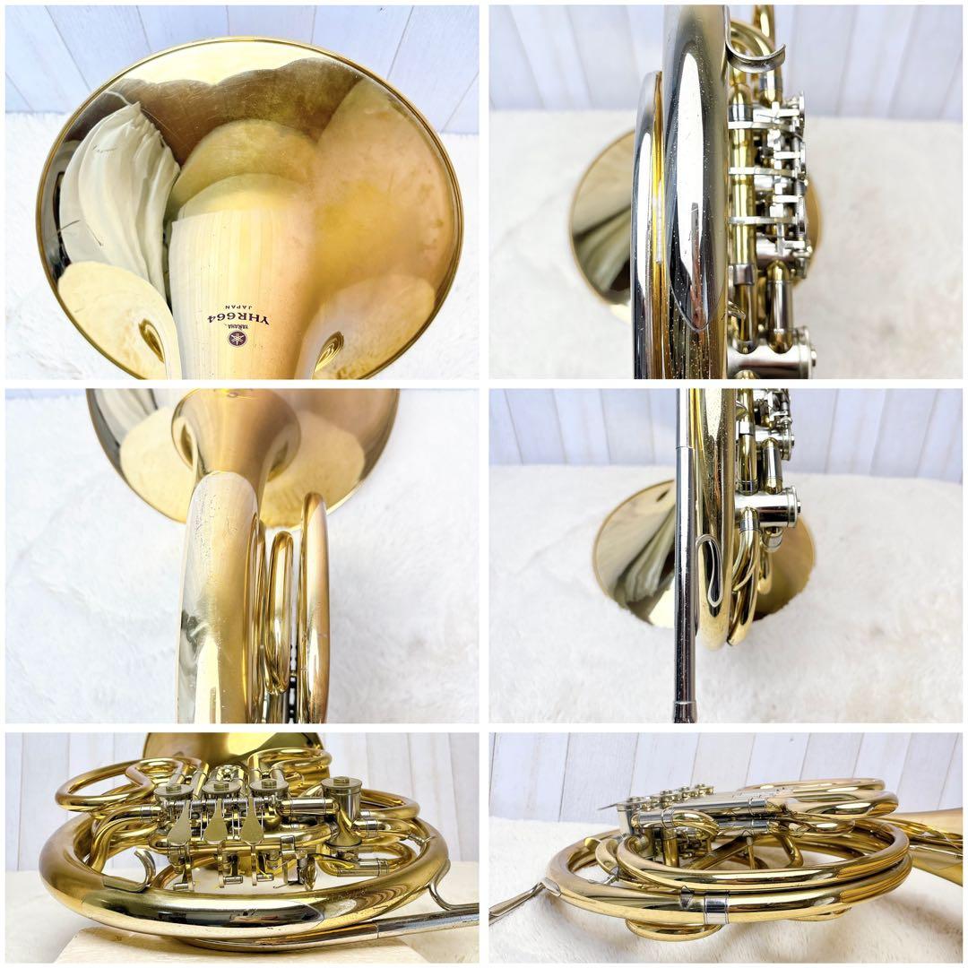 YAMAHA ヤマハ YHR-664 フルダブルホルン マウスピースなし