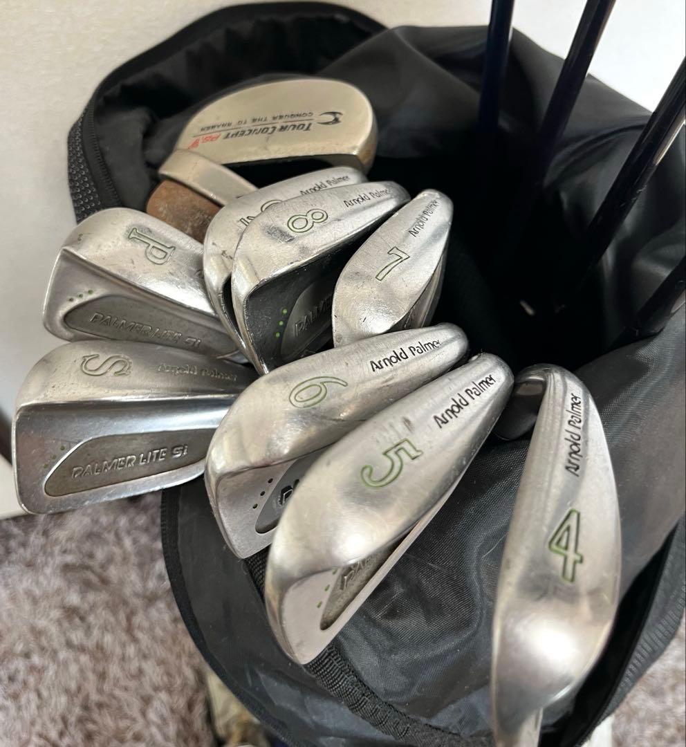 [送料無料]初心者向けゴルフセット　おまけ多数付き　アーノルドパーマー他