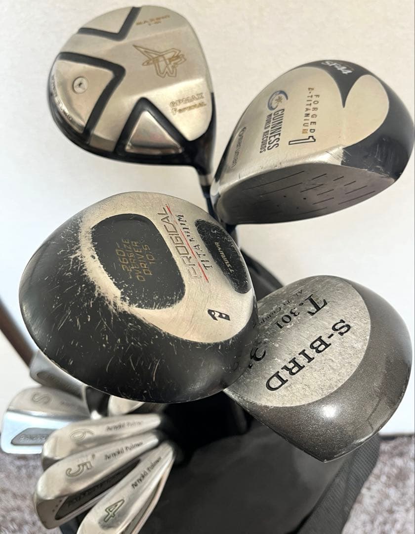 [送料無料]初心者向けゴルフセット　おまけ多数付き　アーノルドパーマー他