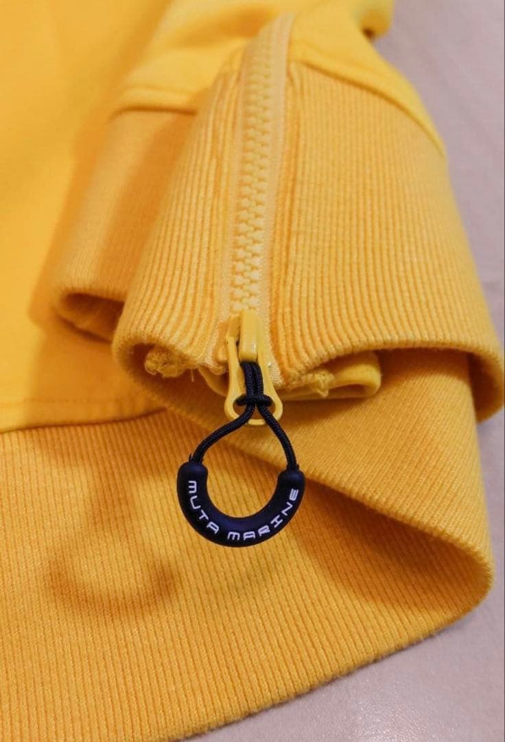 MARINE プルオーバーパーカー イエロー