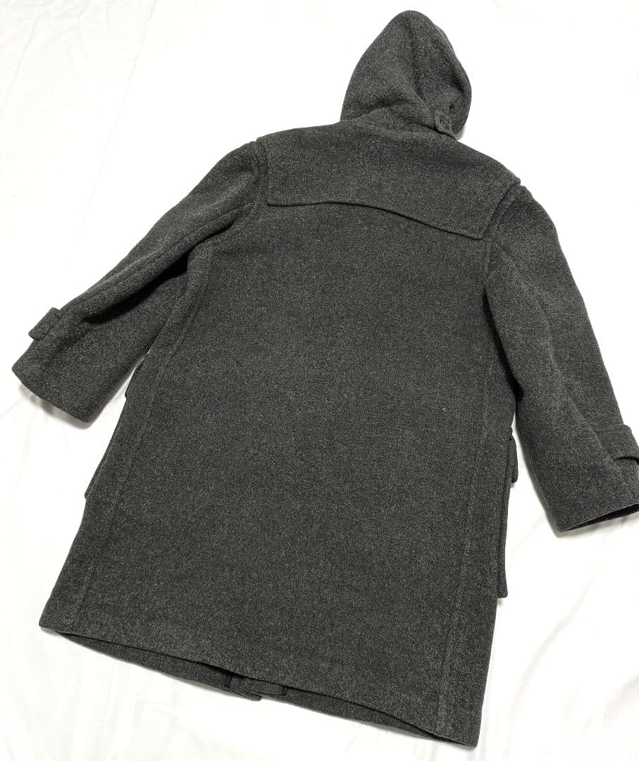 極美品✨ バーバリー ダッフルコート ノバチェック ウール100% グレー