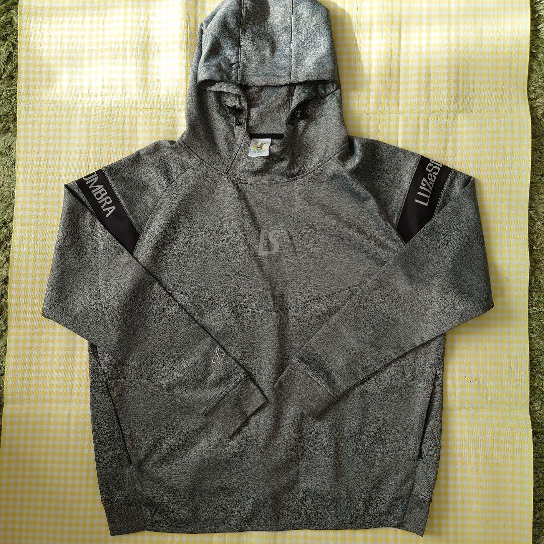 Luz de Sombra フード付きジャージ グレー