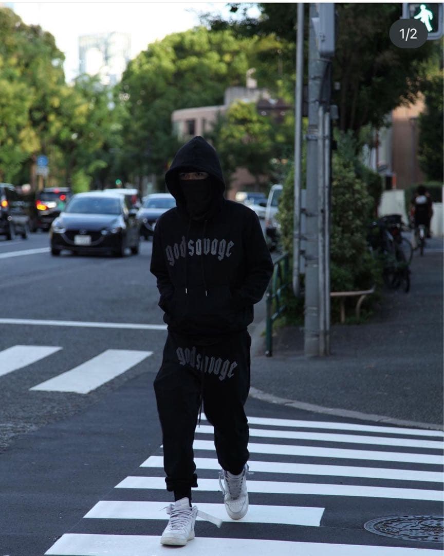 godsavage ゴットサベージ セットアップ パーカー Mサイズ uk - メルカリ