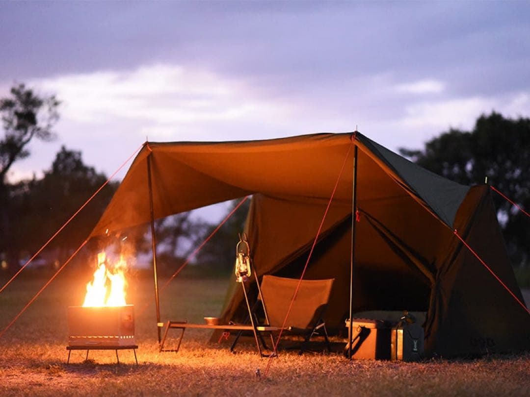 パップフーテント2 T2-670-KH（カーキ色）