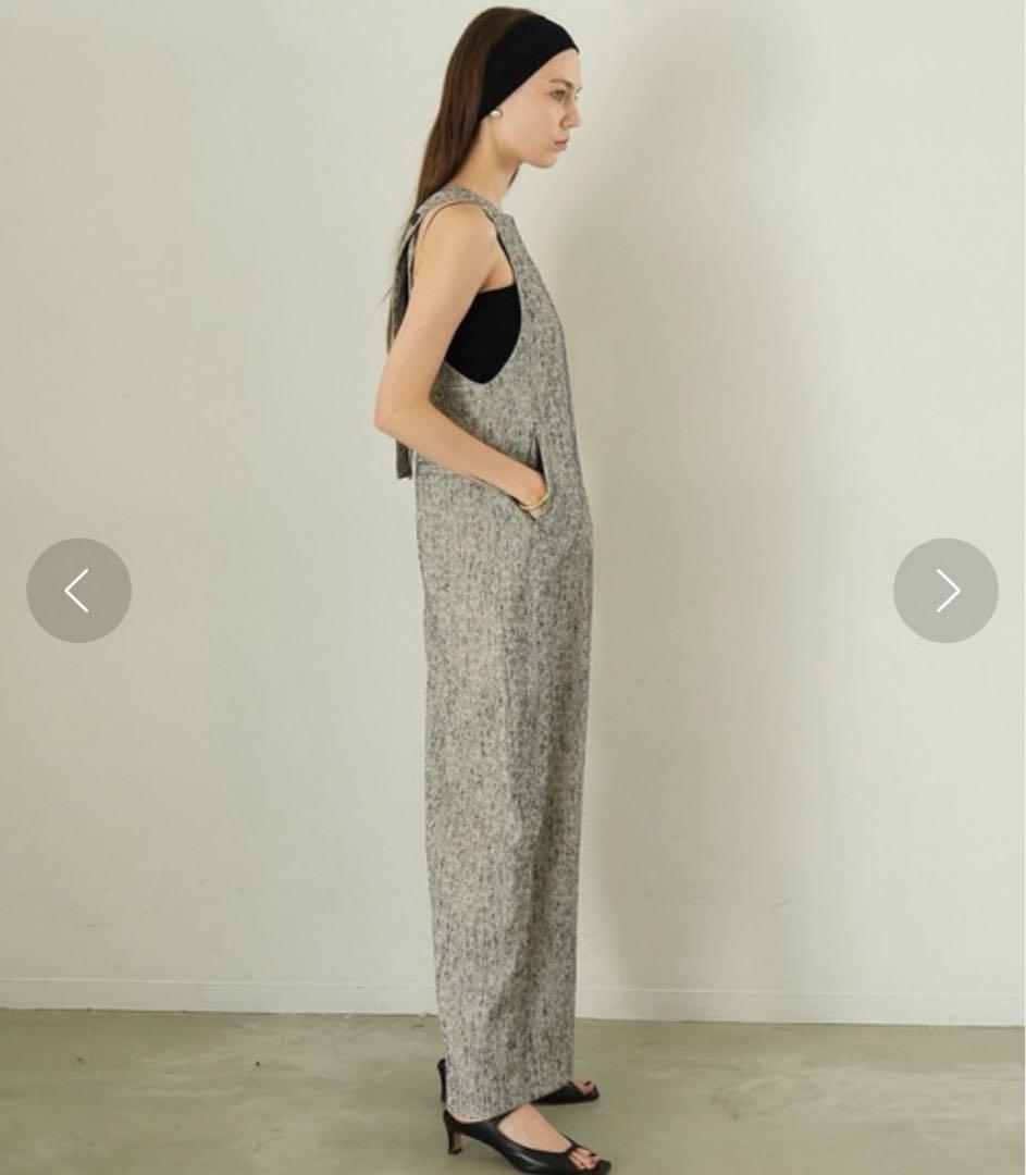 クラネ　COCOON SALOPETTE PANTS