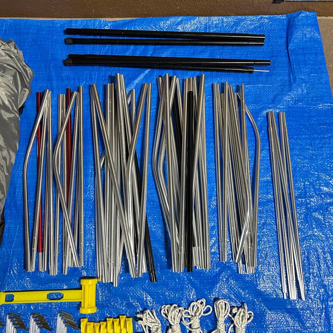 【美品】Coleman コールマン タフスクリーン2ルームハウス＋ ダークルーム