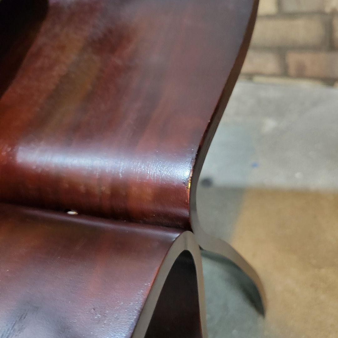 クッション付き　バタフライスツール/柳宗理/ローズウッド