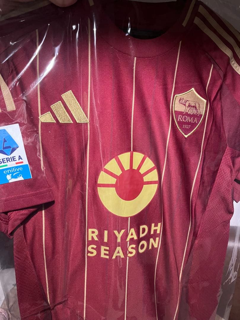 EL SHAARAWY 実使用サイン入りシャツ 92 ASローマ