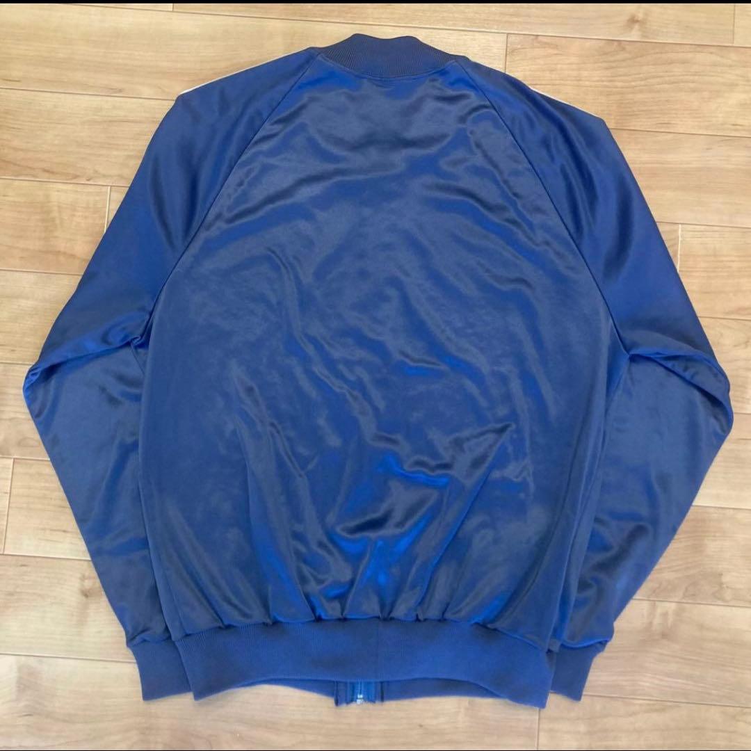 80s adidas usa製 ATP トラックジャケットブルーグレーL