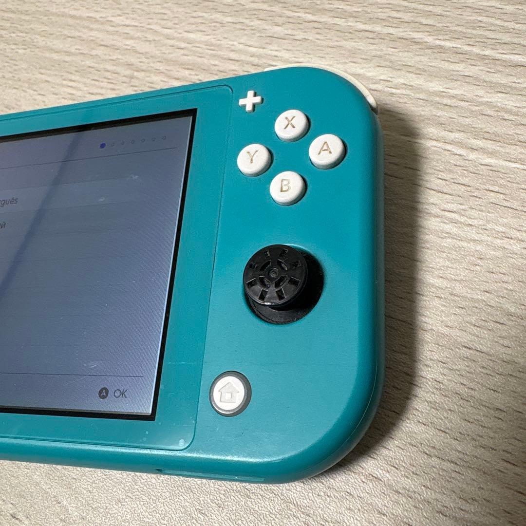 Nintendo Switch Lite ターコイズ　ジャンク　ケース付き
