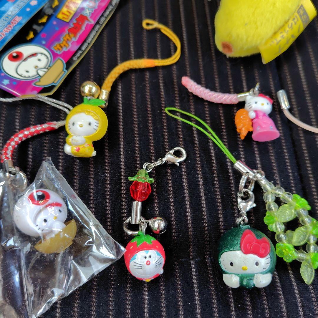 レア　希少　平成レトロ　キティストラップ　キューピーストラップ　ポケモンご当地