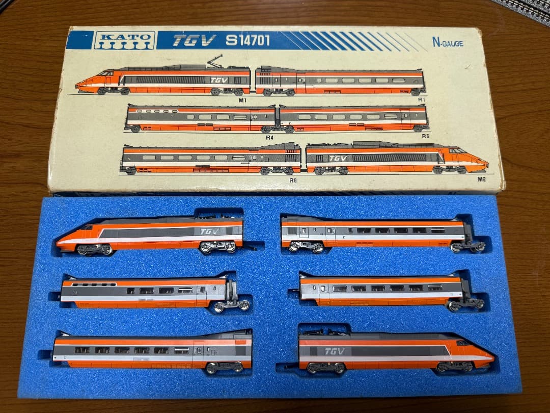 KATO TGV S14701 6両セット