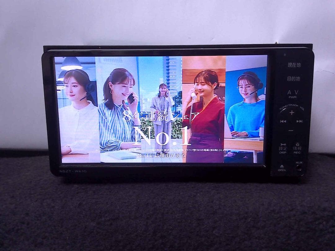 ダイハツ・トヨタ純正　NSZT-W61G　4X4フルセグ　Bt　DVD　CD録音