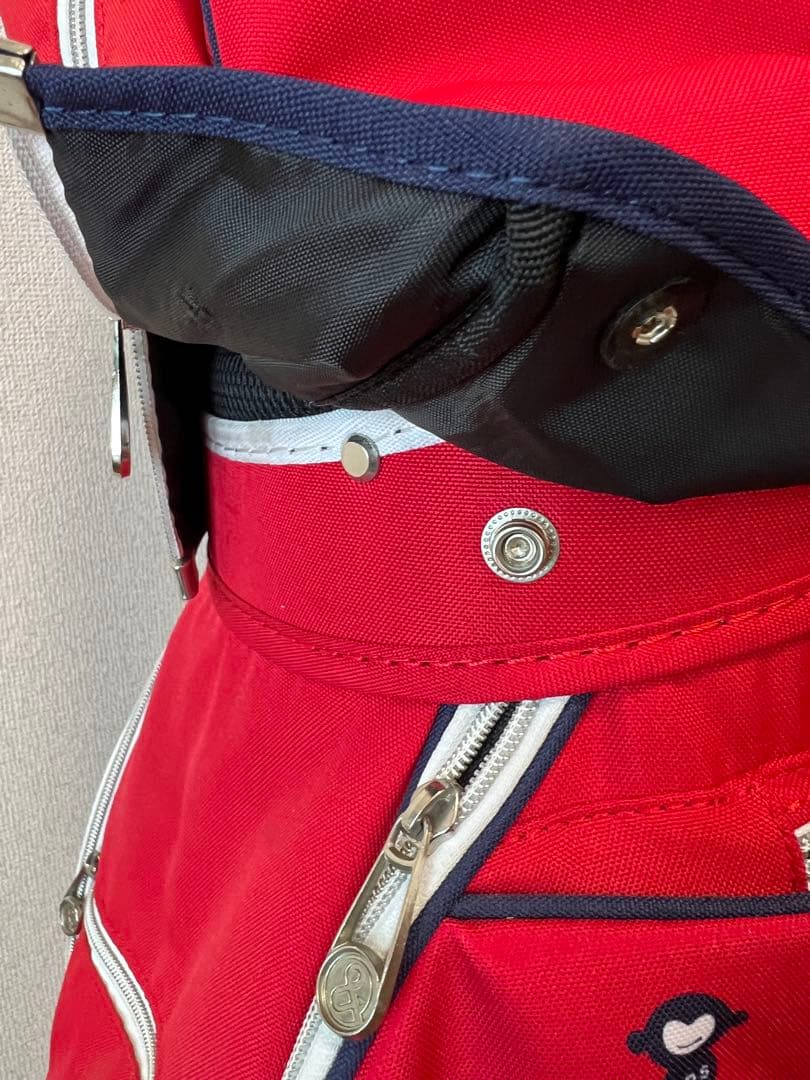 and per se ゴルフキャディバッグ レッド