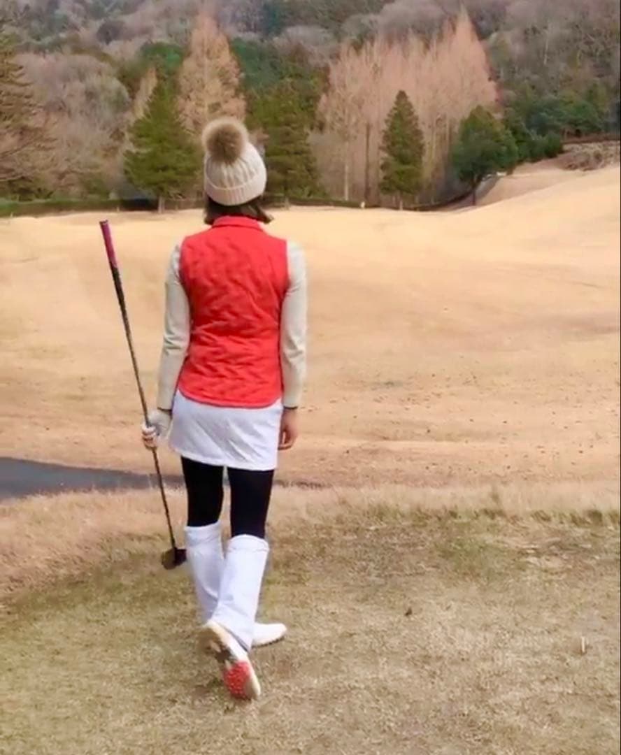 デサントゴルフ　上下②点セット　ダウンベスト　ダウンスカート 防寒