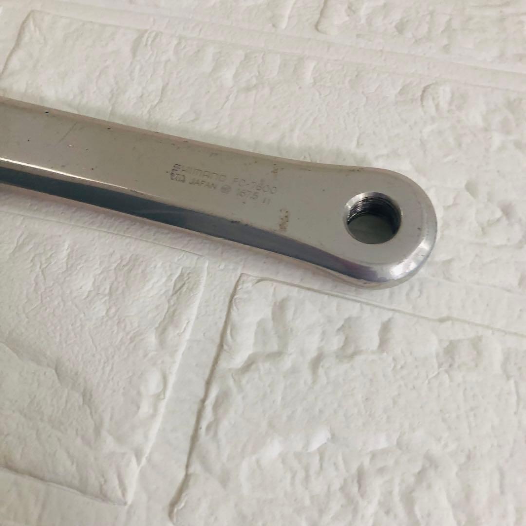 シマノ NJS ピスト クランク FC-7600 167.5mm SHIMANO